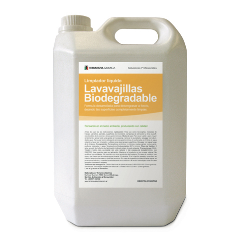 Lavavajillas Biodegradable